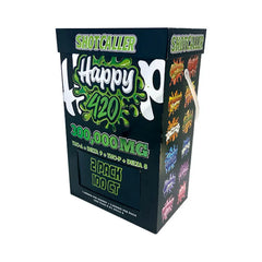 SHOTCALLER HAPPY 420 BOX GUMMIES THCA D9 THCP D8 300,000MG 2PC 100CT - ASSORTED