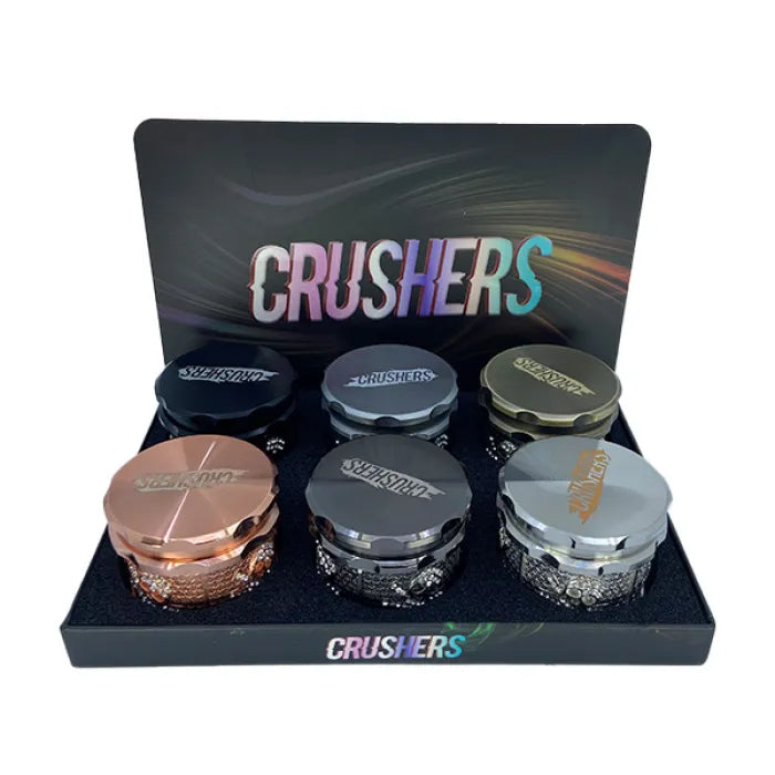 CRUSHERS GRINDER SKULL DIAMOND 63MM GR410 ASSORTED