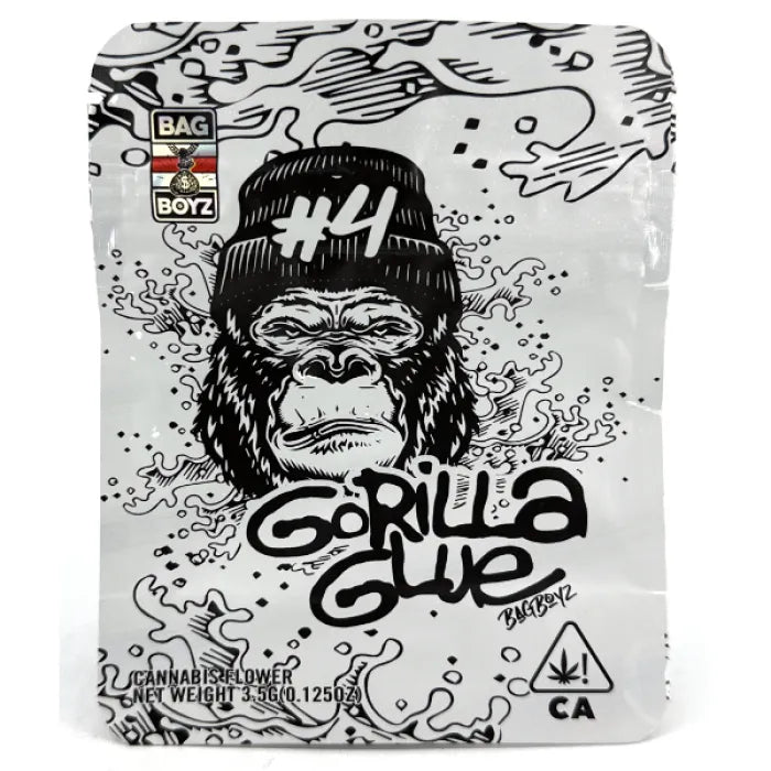 SMOKE PROOF BAGS 100CT - BAG BOYZ GORILLA GLUE #4