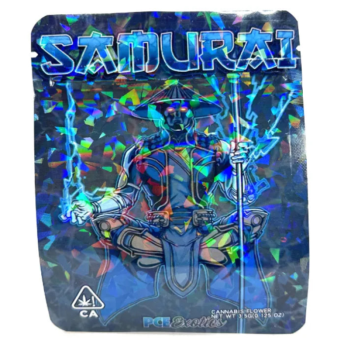 SMOKE PROOF BAGS 100CT - BLUE SAMURAI SMOKING