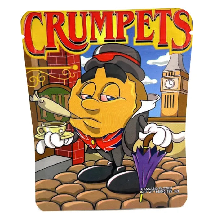 SMOKE PROOF BAGS 100CT - CRUMPETES