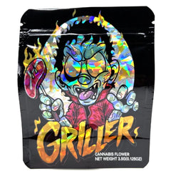 SMOKE PROOF BAGS 100CT - GRILLER BLACK