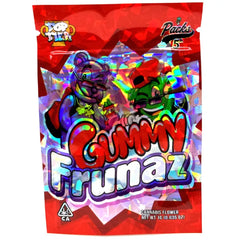 SMOKE PROOF BAGS 100CT SMALL - GUMMY FRUNAZ RED