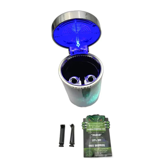 SMOKEZILLA ASHTRAYS BUTT BUCKET LIGHT SHOW - ASSORTED