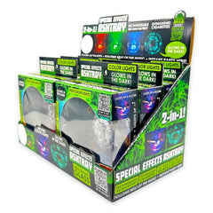 SMOKEZILLA RGB GLASS ASHTRAY 23744