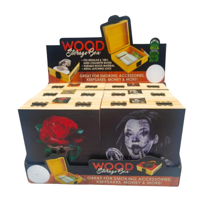 SMOKEZILLA WOOD STORAGE BOX 023224