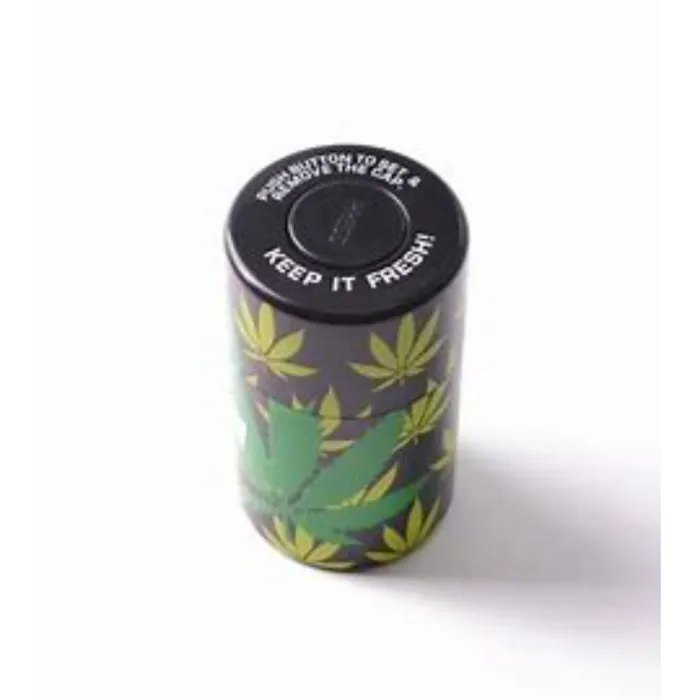 SMOKE ZONE VACUUM STASH CONTAINER