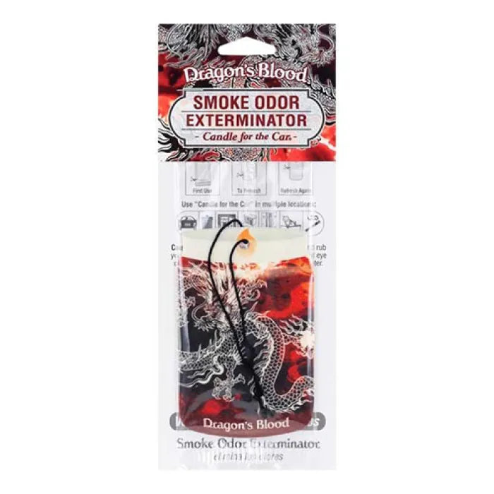 SMOKE ODOR CAR HANG