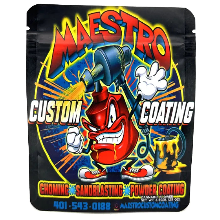 SMOKE PROOF BAGS - MAESTRO CUSTOM COATING
