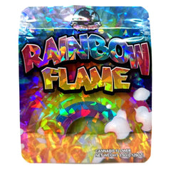 SMOKE PROOF BAGS - RAINBOW FLAME