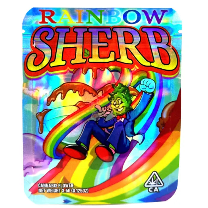 SMOKE PROOF BAGS - RAINBOW SHERB