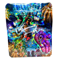 SMOKE PROOF BAGS - SMOKING GHOSTS AND MONSTERS HAND