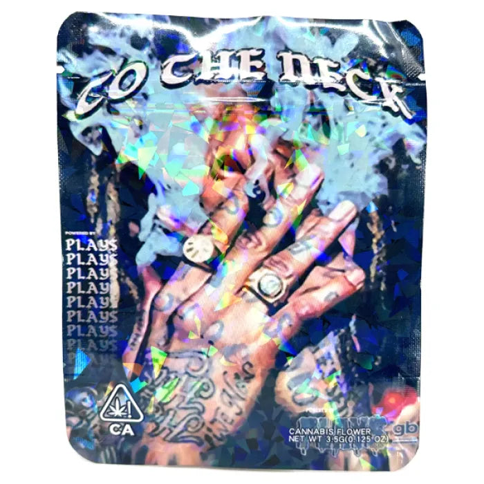 SMOKE PROOF BAGS - TO THE NECK SMOKING HAND