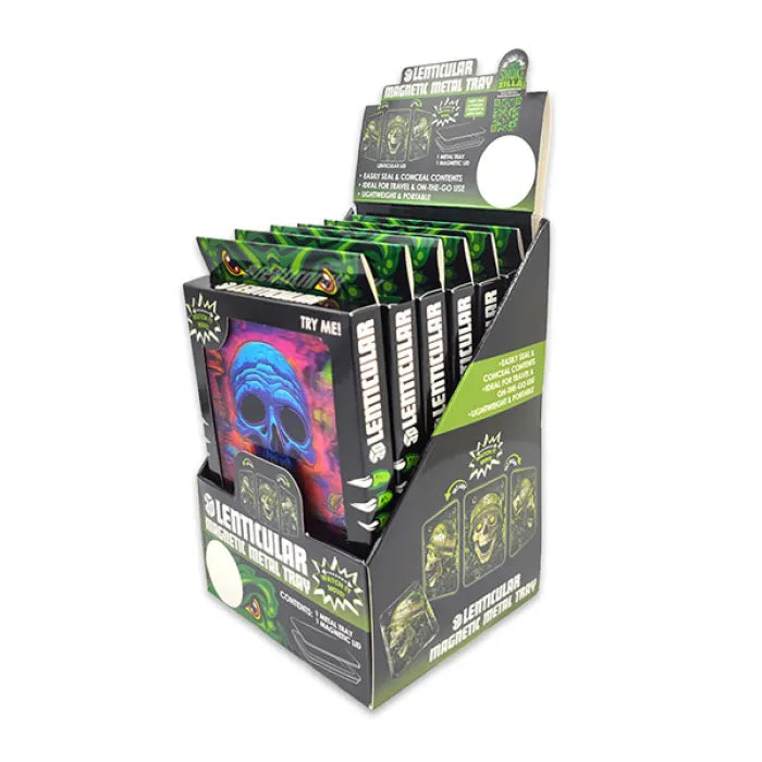 SMOKEZILLA TRAYS LENTICULAR W/ LID