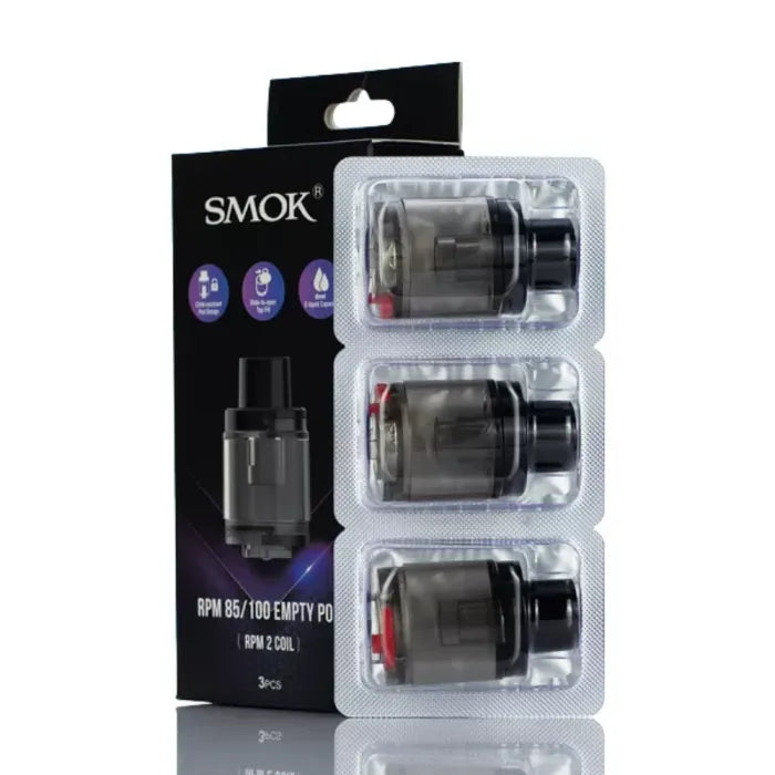 SMOK RPM 85/100 POD 3PC - RPM 2 COIL