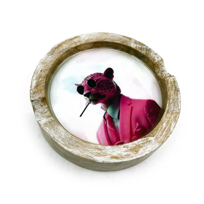 TRIPPY GOAT SMOKY ASHTRAY