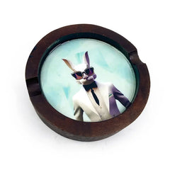 TRIPPY GOAT SMOKY ASHTRAY