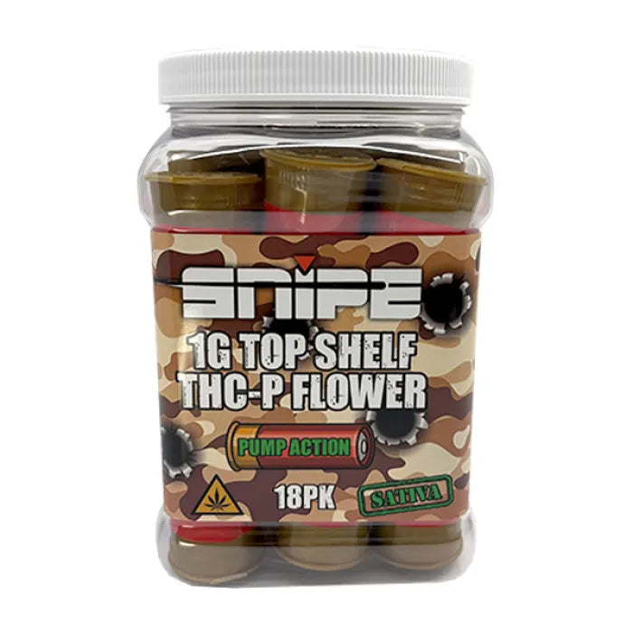 SNIPE EXOTIC FLOWER SHOTGUN THCP 18CT 1G