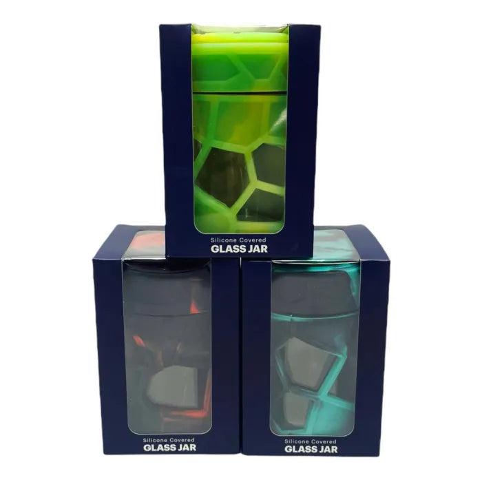 SPACE KING LARGE SILICONE GLASS JAR