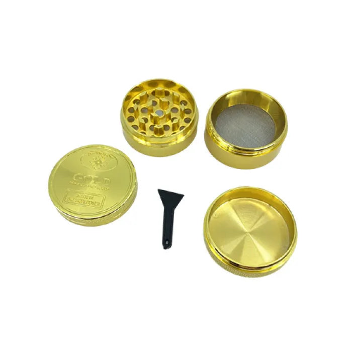 SPICE HERB GRINDER - GOLD STYLE GRZ23013