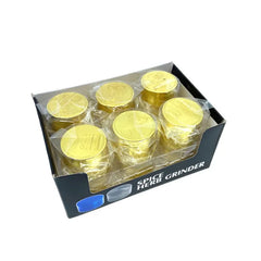 SPICE HERB GRINDER - GOLD STYLE GRZ23013