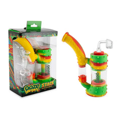 OOZE STACK PIPE SILICONE BUBBLER