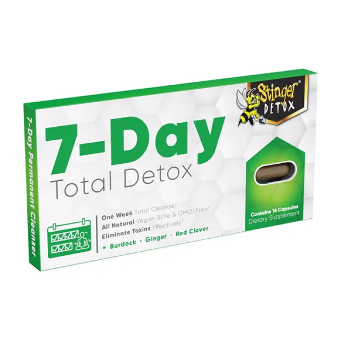 STINGER BUZZ 7DAY TOTAL DETOX CAPS