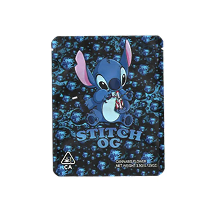 SMOKE PROOF BAGS - STITCH OG