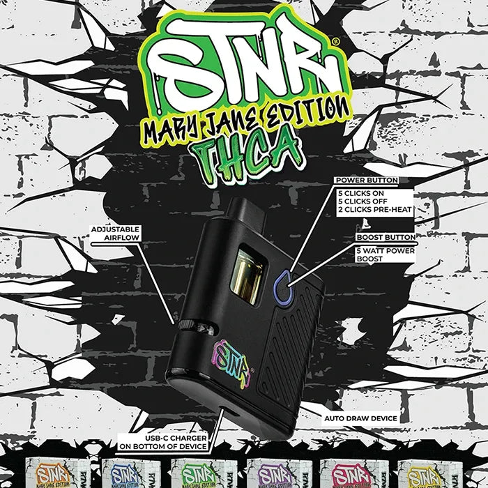 STNR MARY JANE DISPOSABLES THCA 3G 6CT