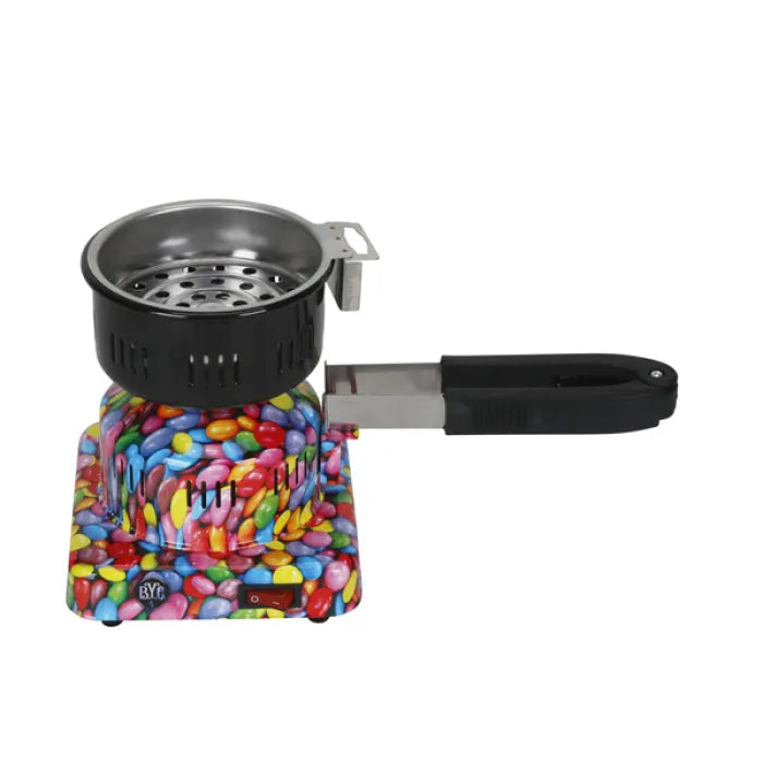 BYO STOVE HOOKAH BURNER CB5 - ASSORTED PRINT
