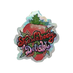 SMOKE PROOF BAGS PRECUT -STRAWBERRY DELIGHT
