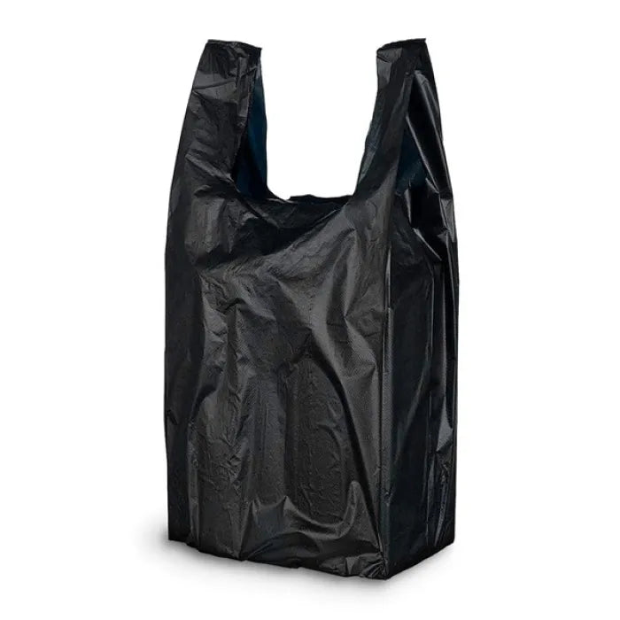 SHOPPING BAGS T-SHIRT 1/8 BLACK