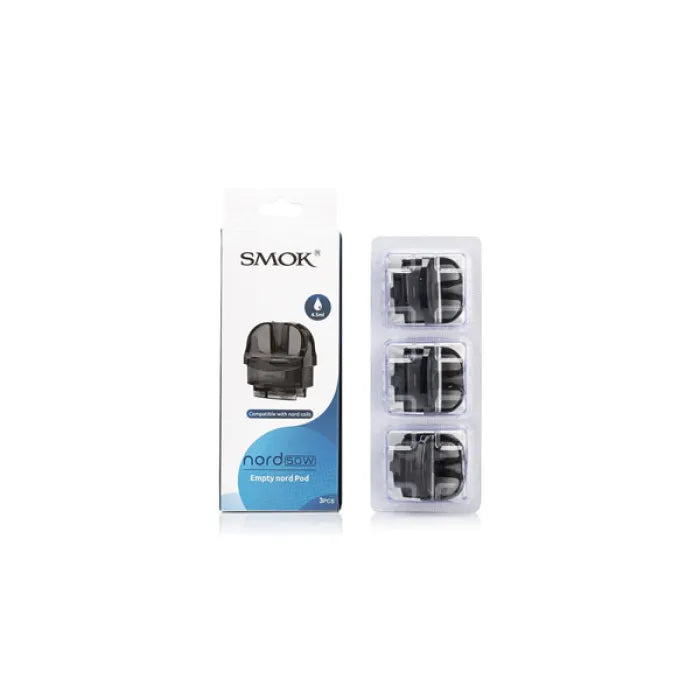 SMOK NORD 50W EMPTY POD 3PK