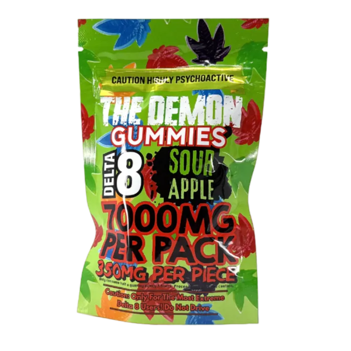 THE DEMON D8 GUMMIES 7000MG 20PC