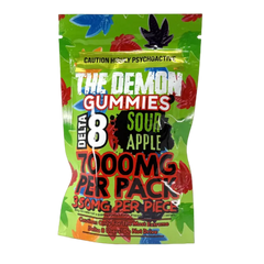 THE DEMON D8 GUMMIES 7000MG 20PC