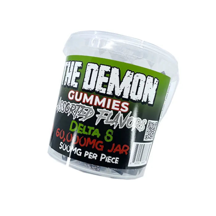 THE DEMON GUMMIES D8 TUBS - ASSORTED