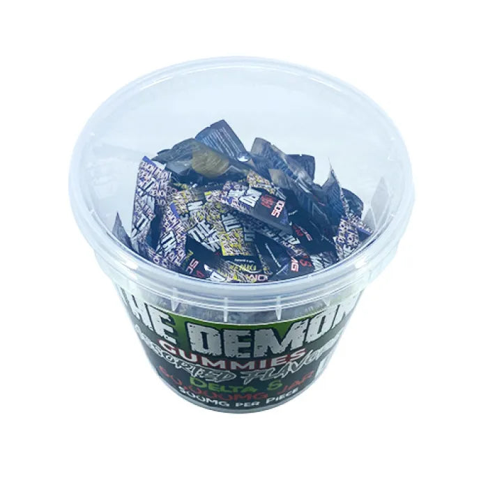 THE DEMON GUMMIES D8 TUBS - ASSORTED