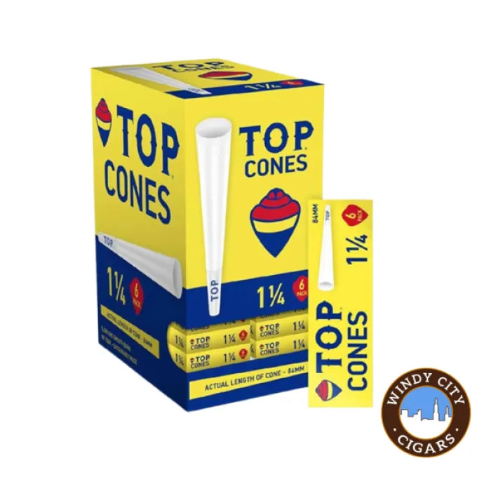 TOP CONES 6PK 1 1/4