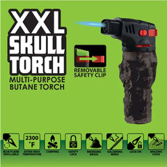 SMOKEZILLA TORCH 024715 3D SKULL XXL