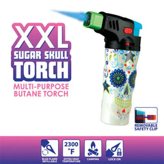 SMOKEZILLA TORCH 024622 MOLDED SKULL XXL - ASSORTED