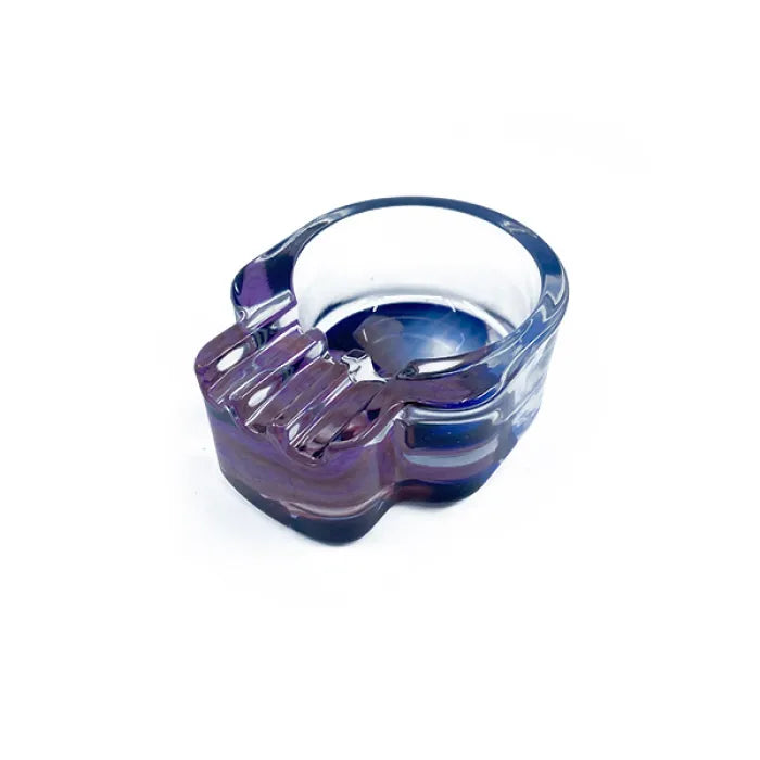 TRIPPY GOAT GLASS ASHTRAY ASH114-GG - GANJA GIRL