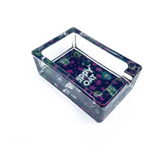 TRIPPY GOAT GLASS ASHTRAY ASH231-CT - RECTANGLE