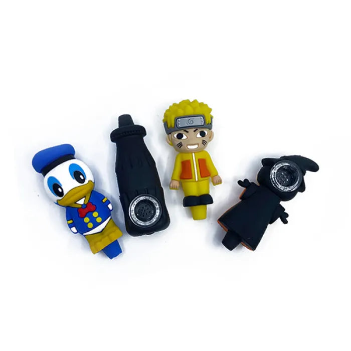 TRIPPY GOAT SILICONE PIPES - ASSORTED