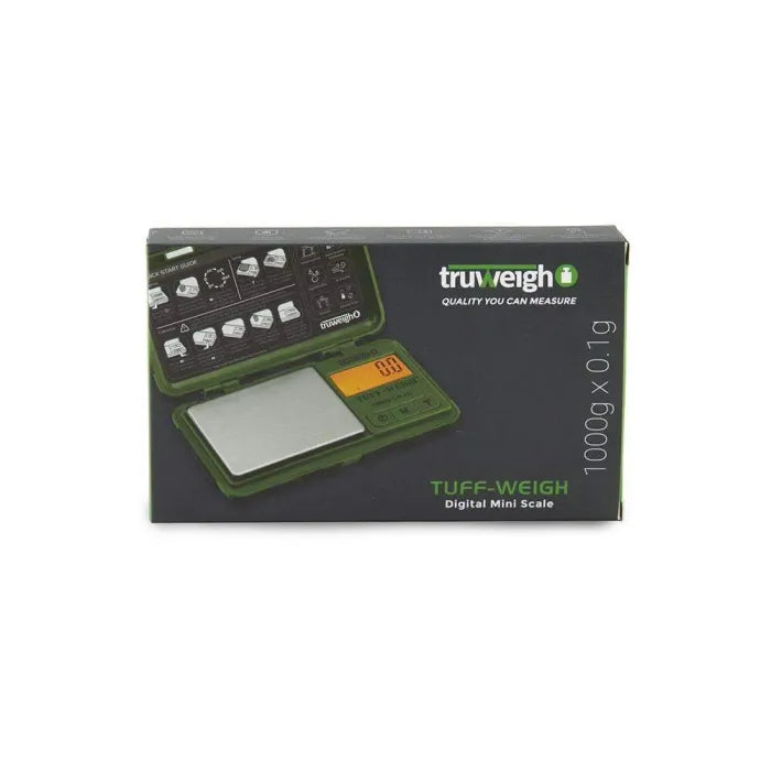 TRUWEIGH TUFF-WEIGH SCALE 1000G X 0.1G GREEN/BLACK