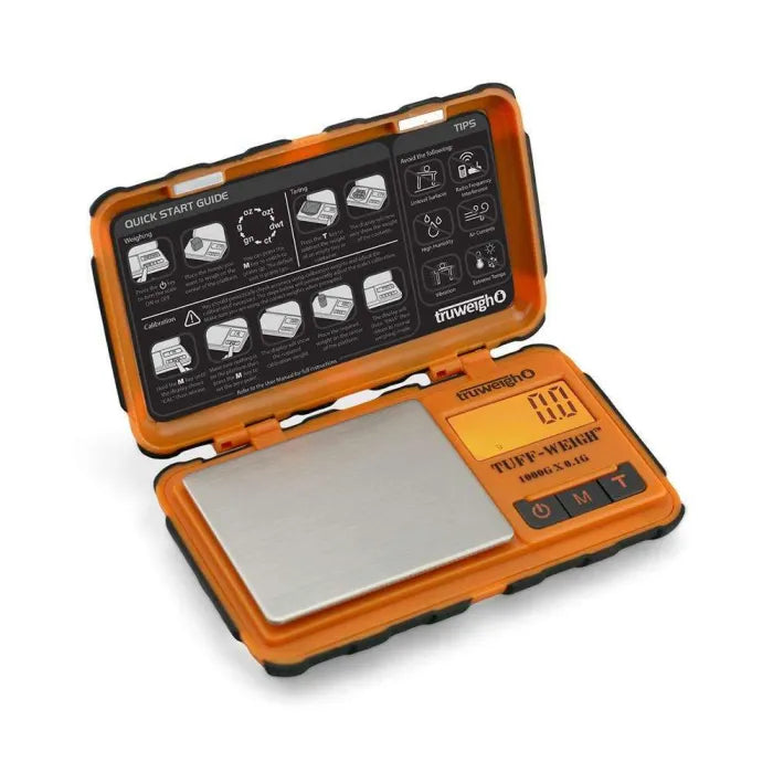 TRUWEIGH TUFF-WEIGH SCALE 100G X 0.01G ORANGE