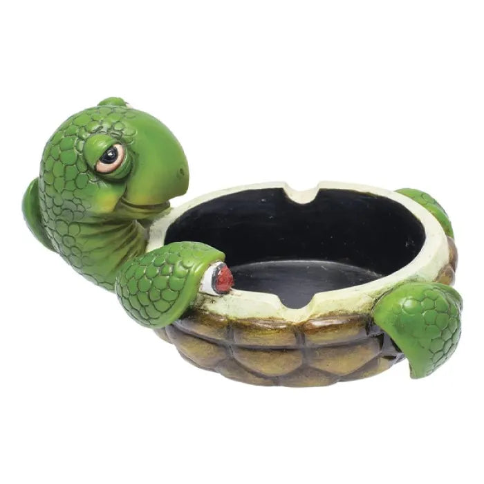 CERAMIC STONED ASHTRAY TURTLE ASH218