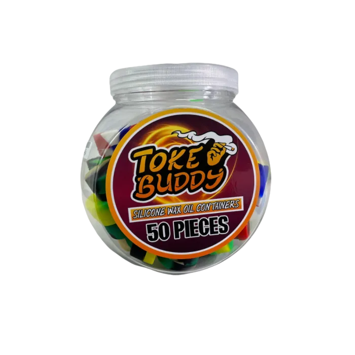 TOKE BUDDY SILICONE CONTAINERS 5ML ASSORTED COLORS