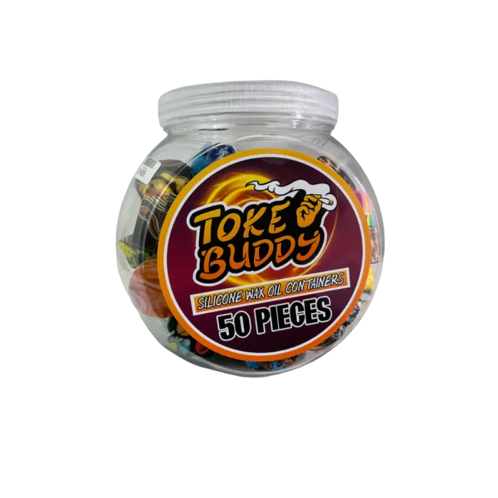 TOKE BUDDY SILICONE CONTAINERS 5ML GRAPHICS