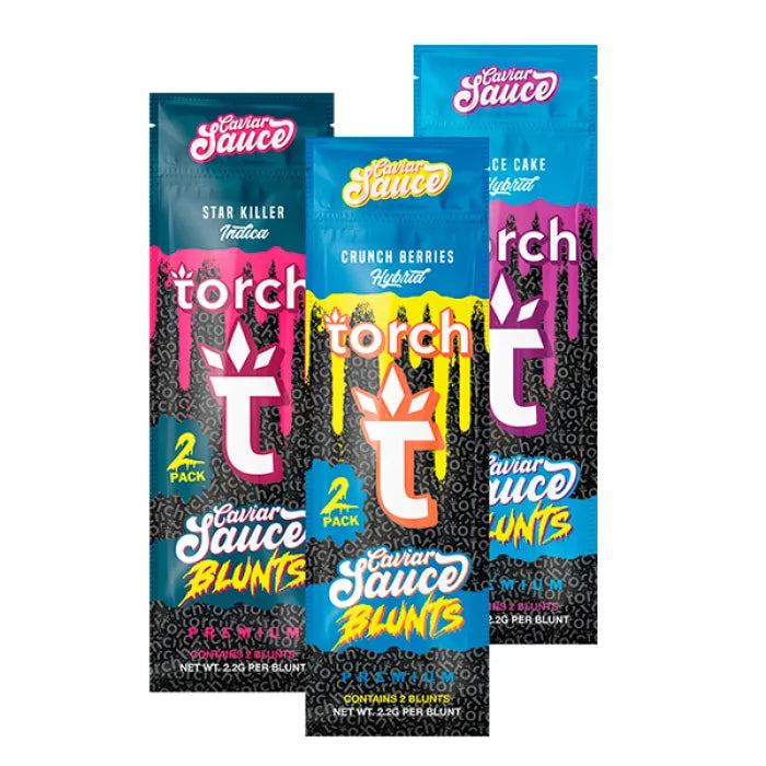 TORCH CAVIAR SAUCE BLUNTS 2.2G 2PK