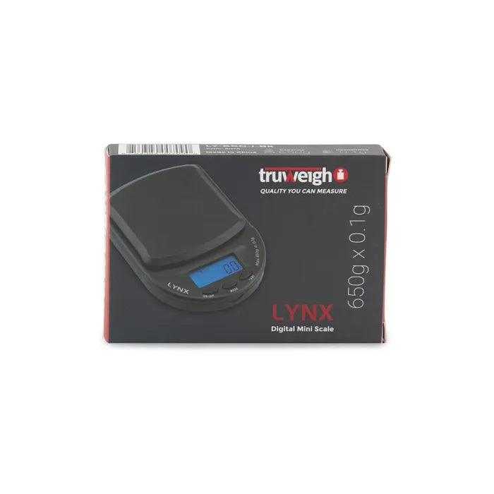 TRUWEIGH LYNX SCALE 650G X 0.1G BLACK